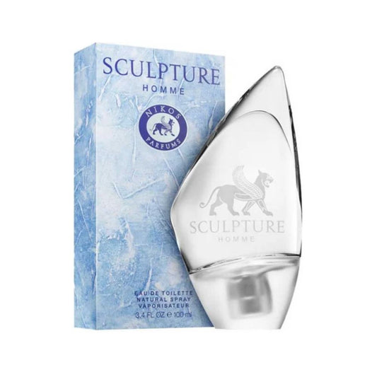 Nikos Sculpture Homme – 100ml Eau De Toilette Spray