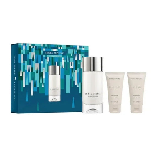 Issey Miyake Le Sel D'Issey Cadeauset – 100ml Eau De Toilette + 2 x 50ml Douchegel
