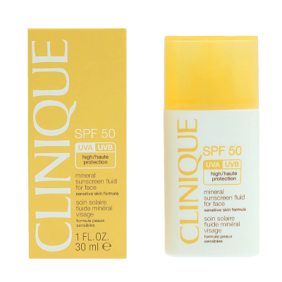 Clinique Mineral Sunscreen Fluid for Face SPF 50 - 30 ml