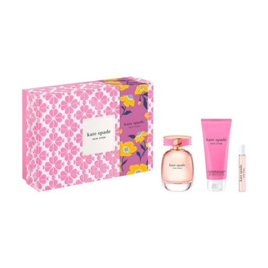Kate Spade New York Cadeauset – 100ml Eau De Parfum + 100ml Bodylotion + 7,5ml Travelspray