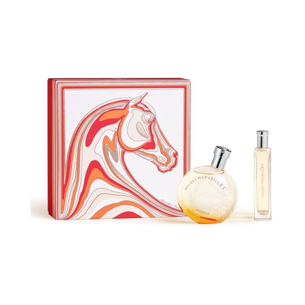 Hermès Eau des Merveilles - 50ml EDT & 15ml Travel Spray - Damesparfum
