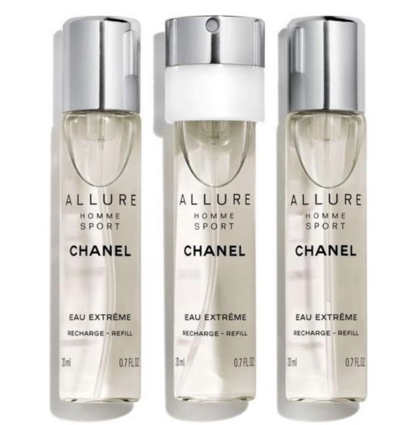 Chanel Allure Homme Sport 3 x 20 ml - Eau Extrême Navulling